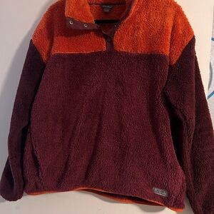 Colorblock Fleece Pullover